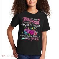 The Best Antidepressant Is A Crochet Hook Kids T-Shirt thumb 2