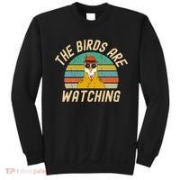 The Birds Are Watching Wake Up America Sweatshirt thumb 0