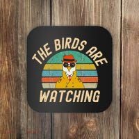 The Birds Are Watching Wake Up America Coaster thumb 0