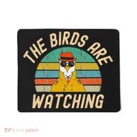 The Birds Are Watching Wake Up America Mousepad thumb 0