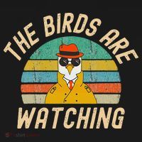 The Birds Are Watching Wake Up America Mousepad thumb 1