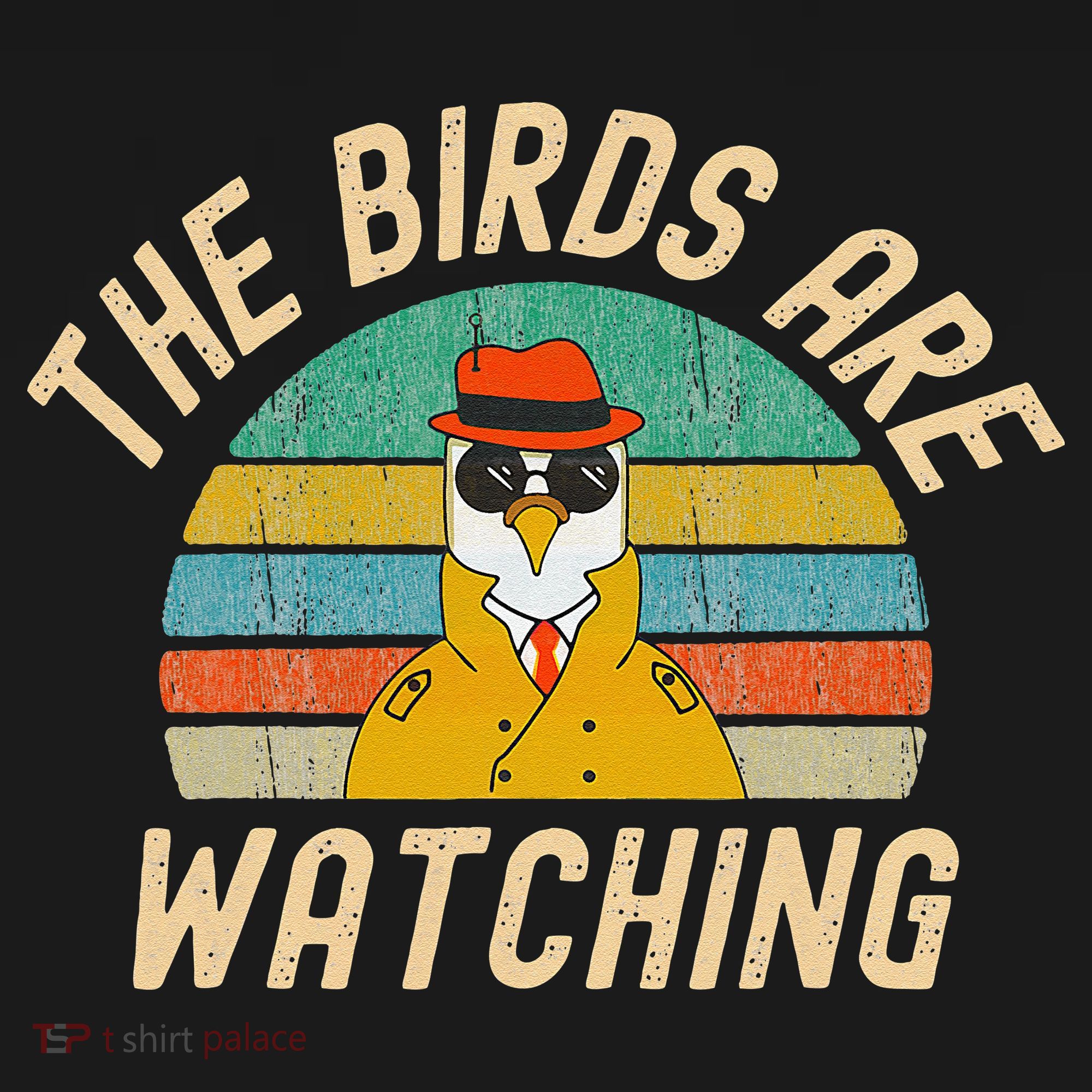 The Birds Are Watching Wake Up America Mousepad