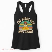 The Birds Are Watching Wake Up America Women's Tank Top thumb 0