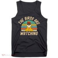 The Birds Are Watching Wake Up America Tank Top thumb 0