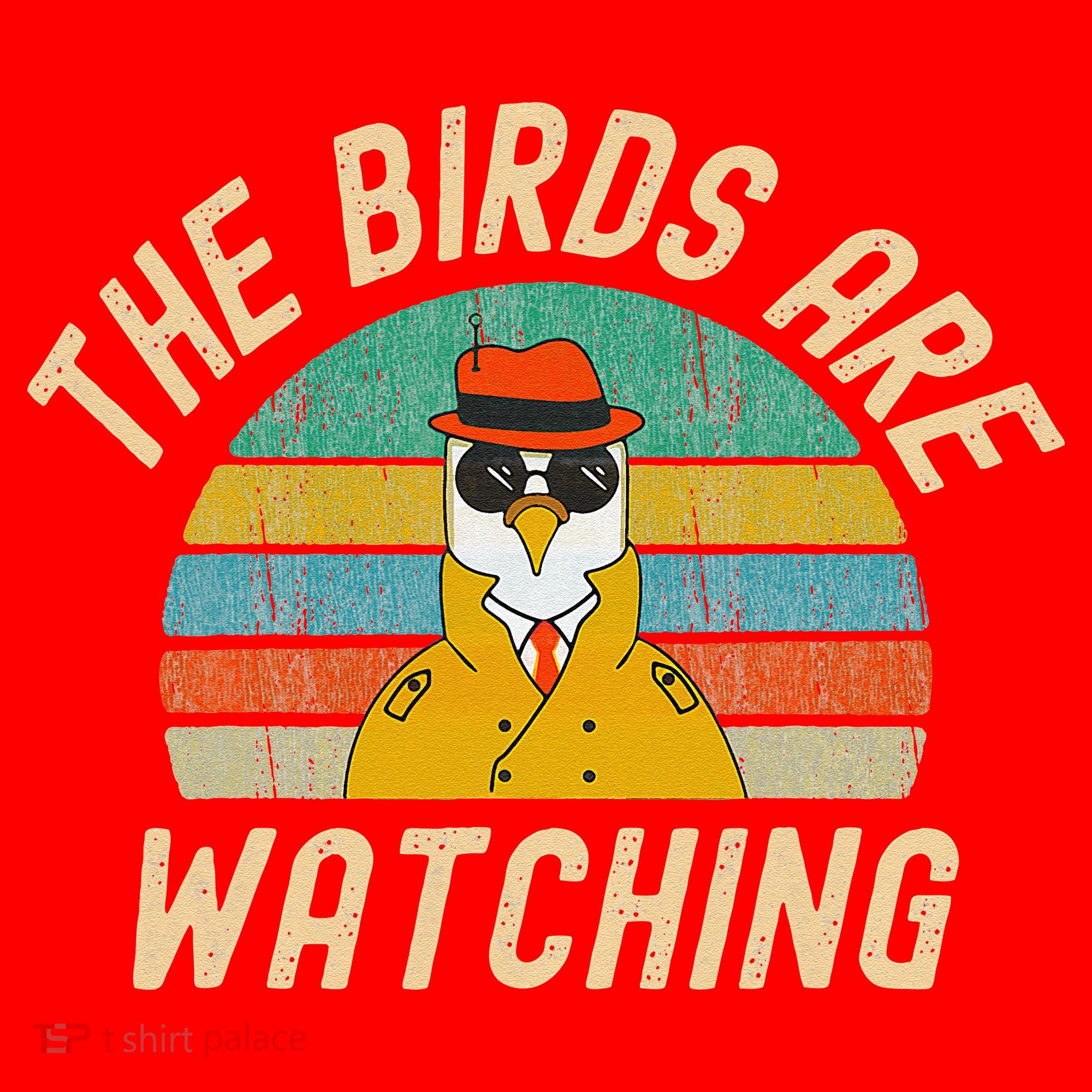 The Birds Are Watching Wake Up America Santa Hat