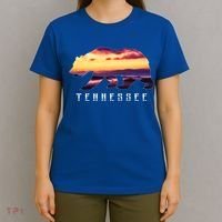 Tennessee Bear And Great Smoky Mountains Park Image Souvenir Gift T-Shirt thumb 4