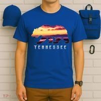 Tennessee Bear And Great Smoky Mountains Park Image Souvenir Gift T-Shirt thumb 6