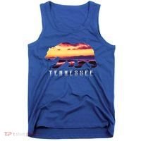 Tennessee Bear And Great Smoky Mountains Park Image Souvenir Gift Tank Top thumb 0