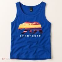 Tennessee Bear And Great Smoky Mountains Park Image Souvenir Gift Tank Top thumb 2