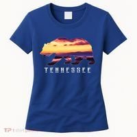Tennessee Bear And Great Smoky Mountains Park Image Souvenir Gift Women's T-Shirt thumb 0
