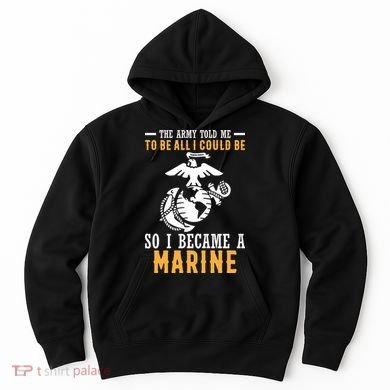 To Be All I Could Be Marine Motivational Hoodie