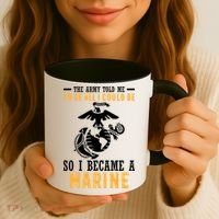 To Be All I Could Be Marine Motivational Coffee Mug thumb 3