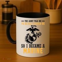 To Be All I Could Be Marine Motivational Coffee Mug thumb 4
