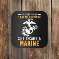 To Be All I Could Be Marine Motivational Coaster thumb 0