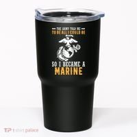 To Be All I Could Be Marine Motivational Tumbler thumb 0