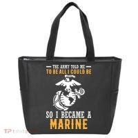 To Be All I Could Be Marine Motivational Tote Bag thumb 0