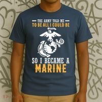To Be All I Could Be Marine Motivational T-Shirt thumb 3