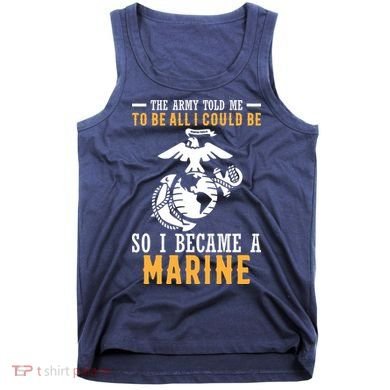 To Be All I Could Be Marine Motivational Tank Top