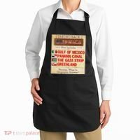 Taking Back America Meme Geography Fail Funny Gulf Of Mexico Apron thumb 2