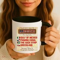 Taking Back America Meme Geography Fail Funny Gulf Of Mexico Coffee Mug thumb 3