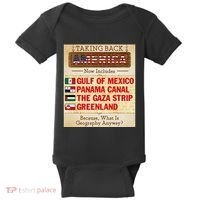 Taking Back America Meme Geography Fail Funny Gulf Of Mexico Baby Bodysuit thumb 0