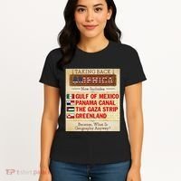 Taking Back America Meme Geography Fail Funny Gulf Of Mexico Women's T-Shirt thumb 4