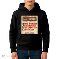Taking Back America Meme Geography Fail Funny Gulf Of Mexico Kids Hoodie thumb 4