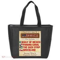 Taking Back America Meme Geography Fail Funny Gulf Of Mexico Tote Bag thumb 0