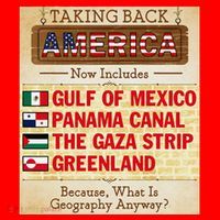 Taking Back America Meme Geography Fail Funny Gulf Of Mexico Santa Hat thumb 1