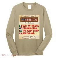 Taking Back America Meme Geography Fail Funny Gulf Of Mexico Long Sleeve Shirt thumb 0