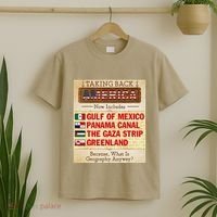 Taking Back America Meme Geography Fail Funny Gulf Of Mexico T-Shirt thumb 2