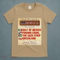 Taking Back America Meme Geography Fail Funny Gulf Of Mexico T-Shirt thumb 5