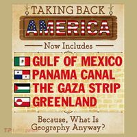 Taking Back America Meme Geography Fail Funny Gulf Of Mexico Mousepad thumb 1