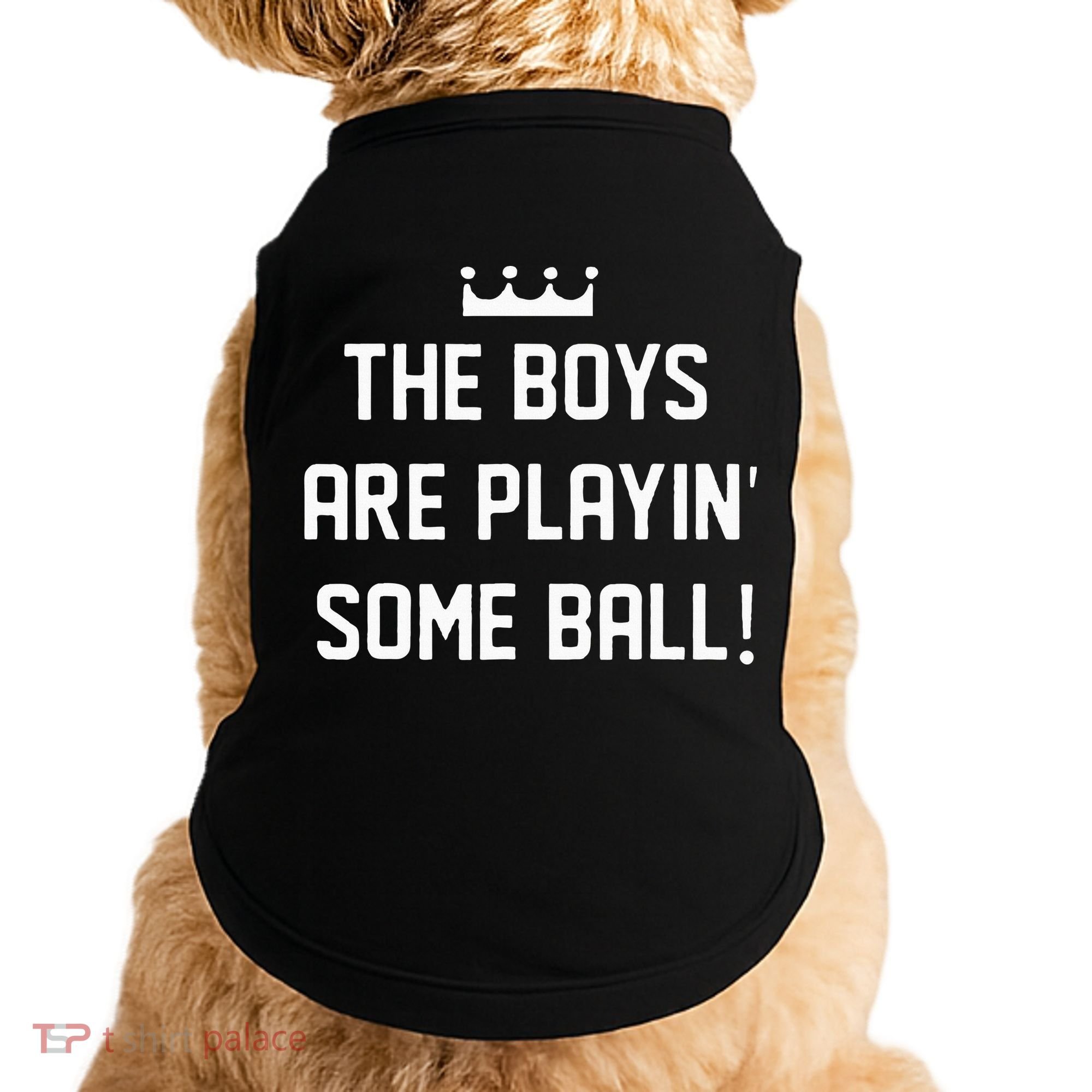 The Boy Are Playing Some Ball Doggie Tank