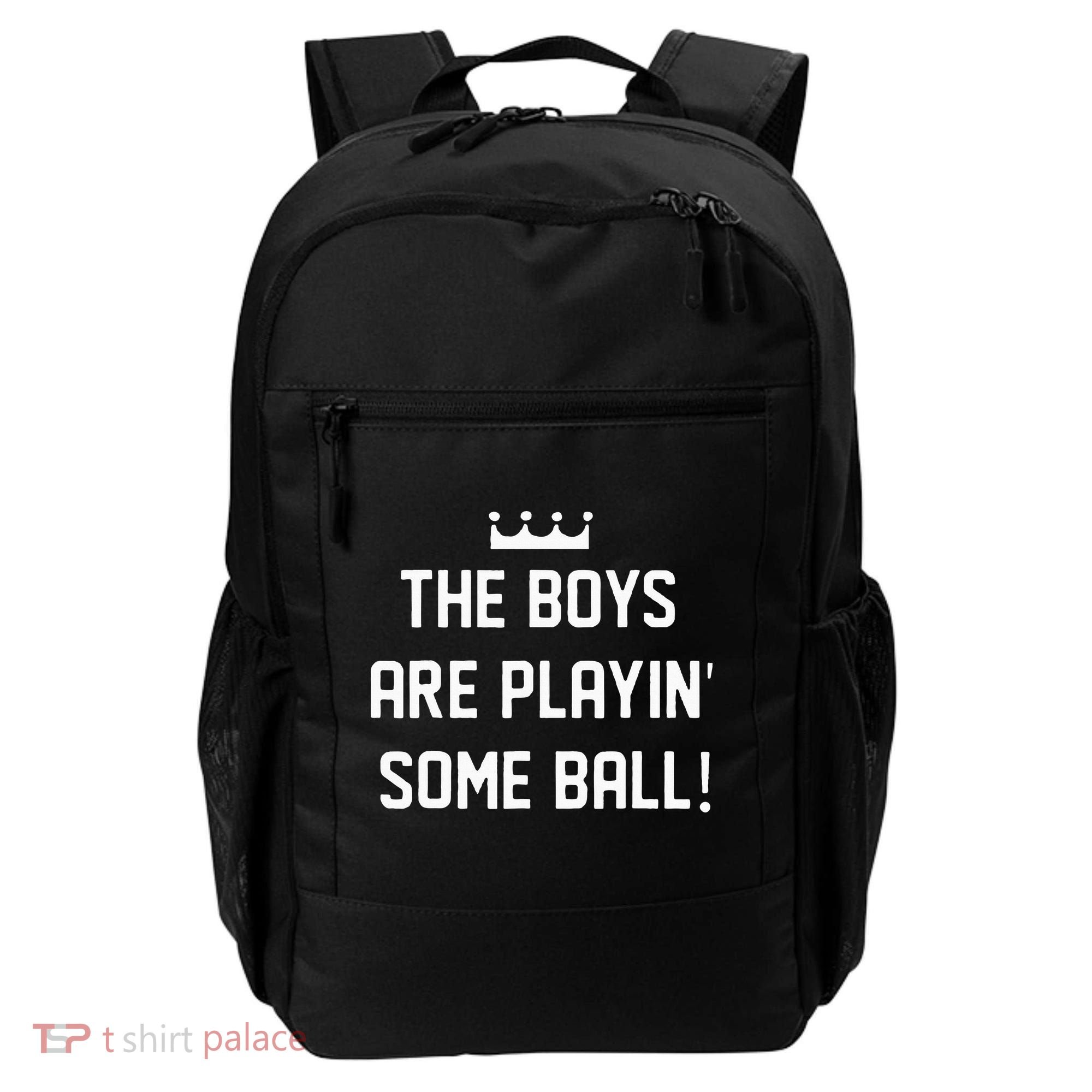 The Boy Are Playing Some Ball Backpack