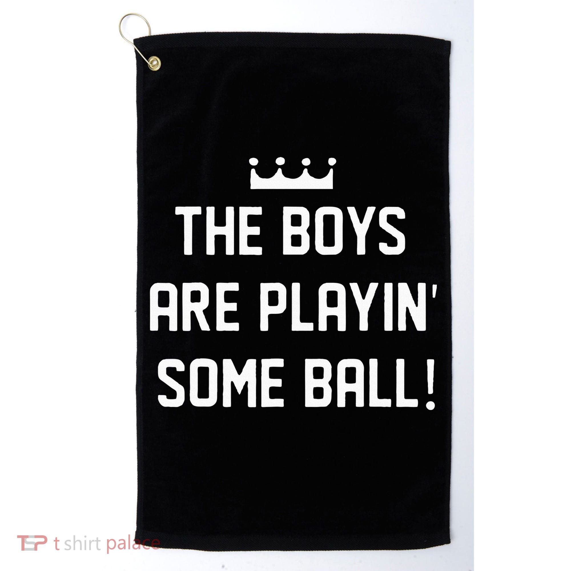The Boy Are Playing Some Ball Golf Towel