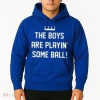 The Boy Are Playing Some Ball Hoodie thumb 2