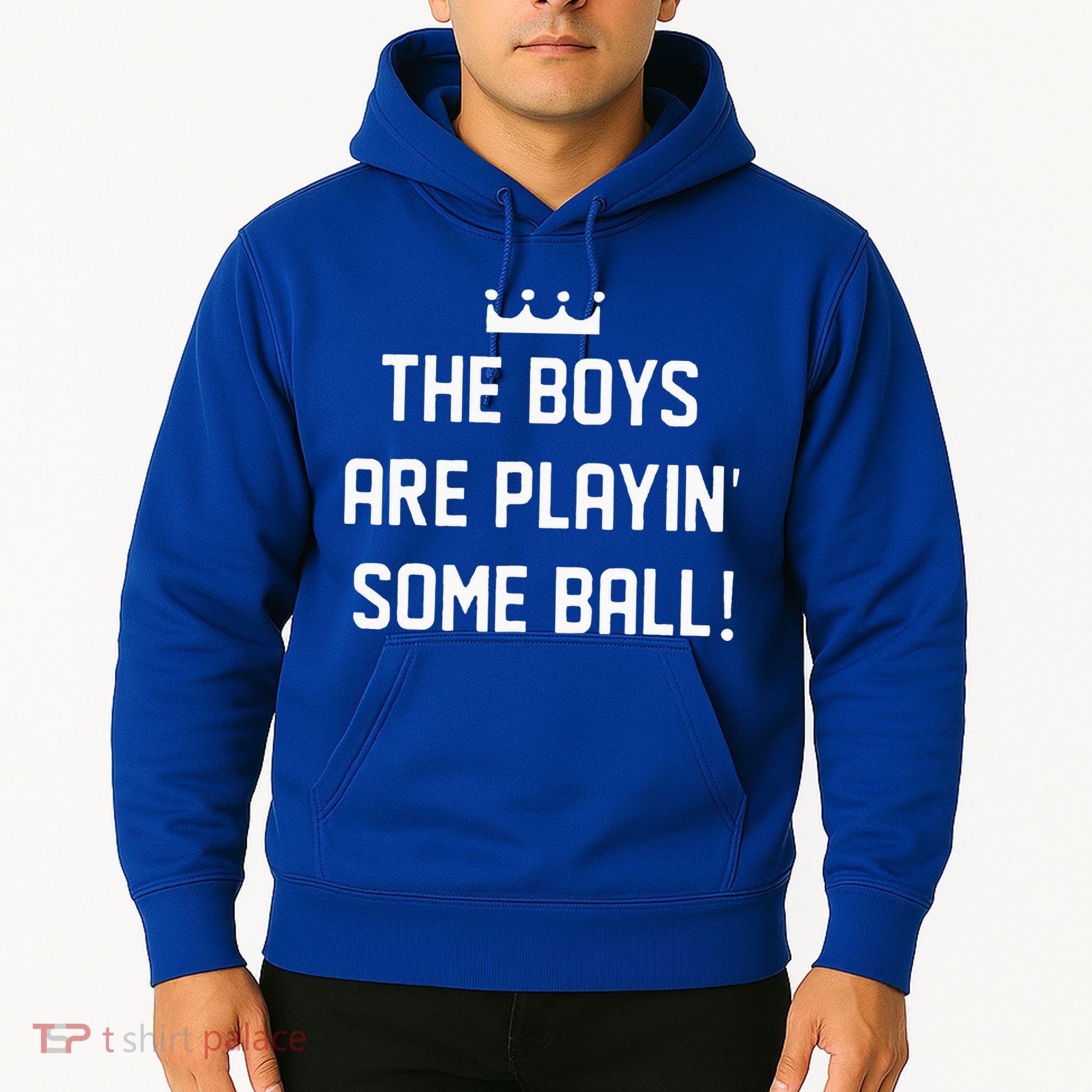 The Boy Are Playing Some Ball Hoodie