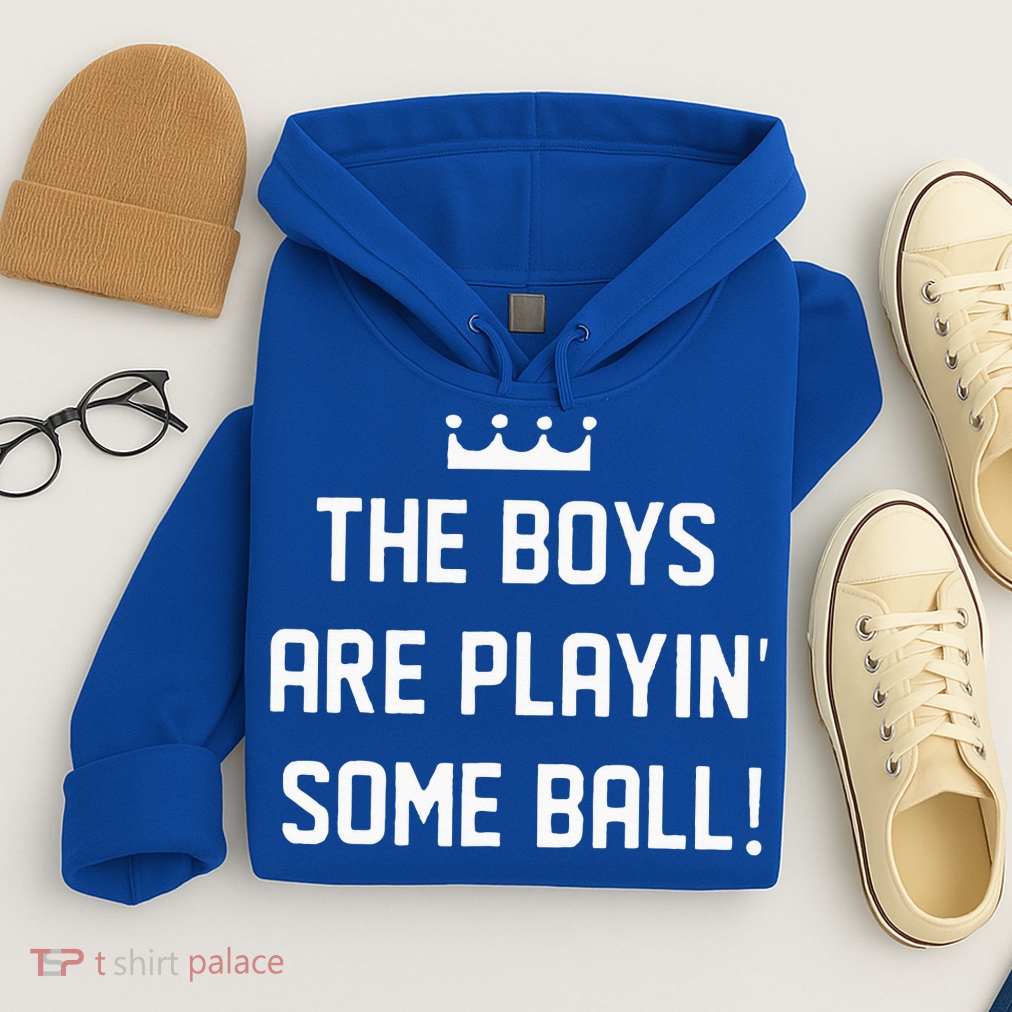 The Boy Are Playing Some Ball Hoodie