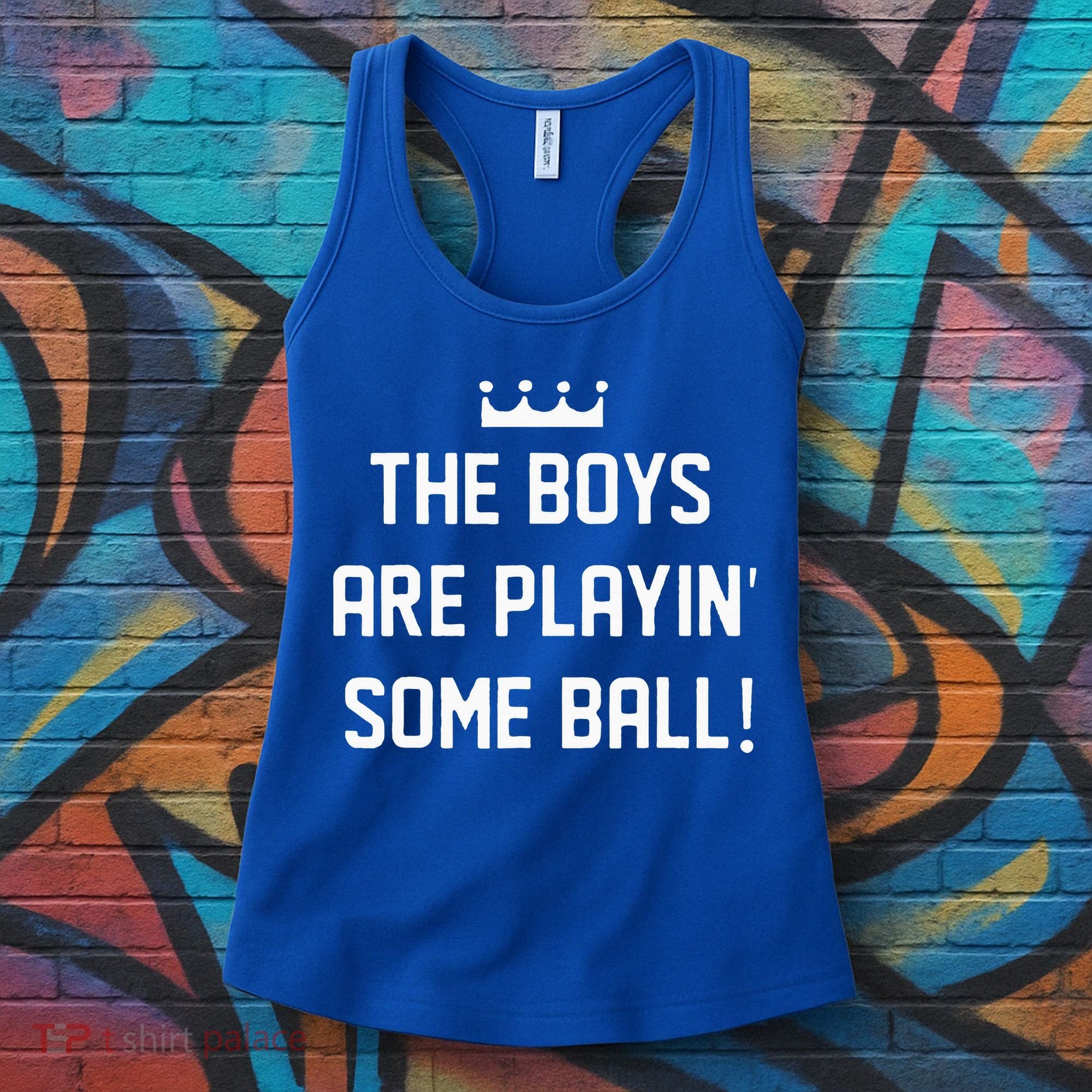 The Boy Are Playing Some Ball Women's Tank Top