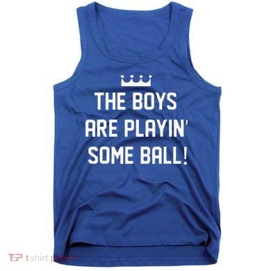 The Boy Are Playing Some Ball Tank Top