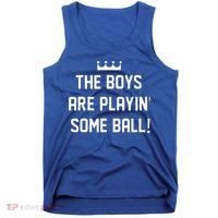 The Boy Are Playing Some Ball Tank Top thumb 0