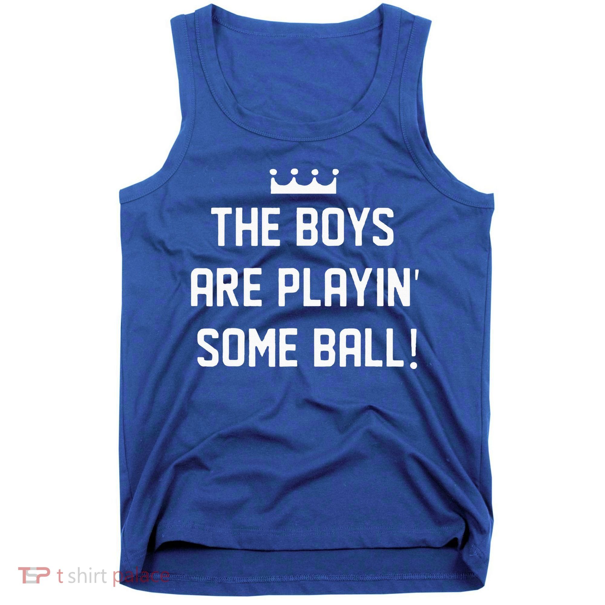 The Boy Are Playing Some Ball Tank Top