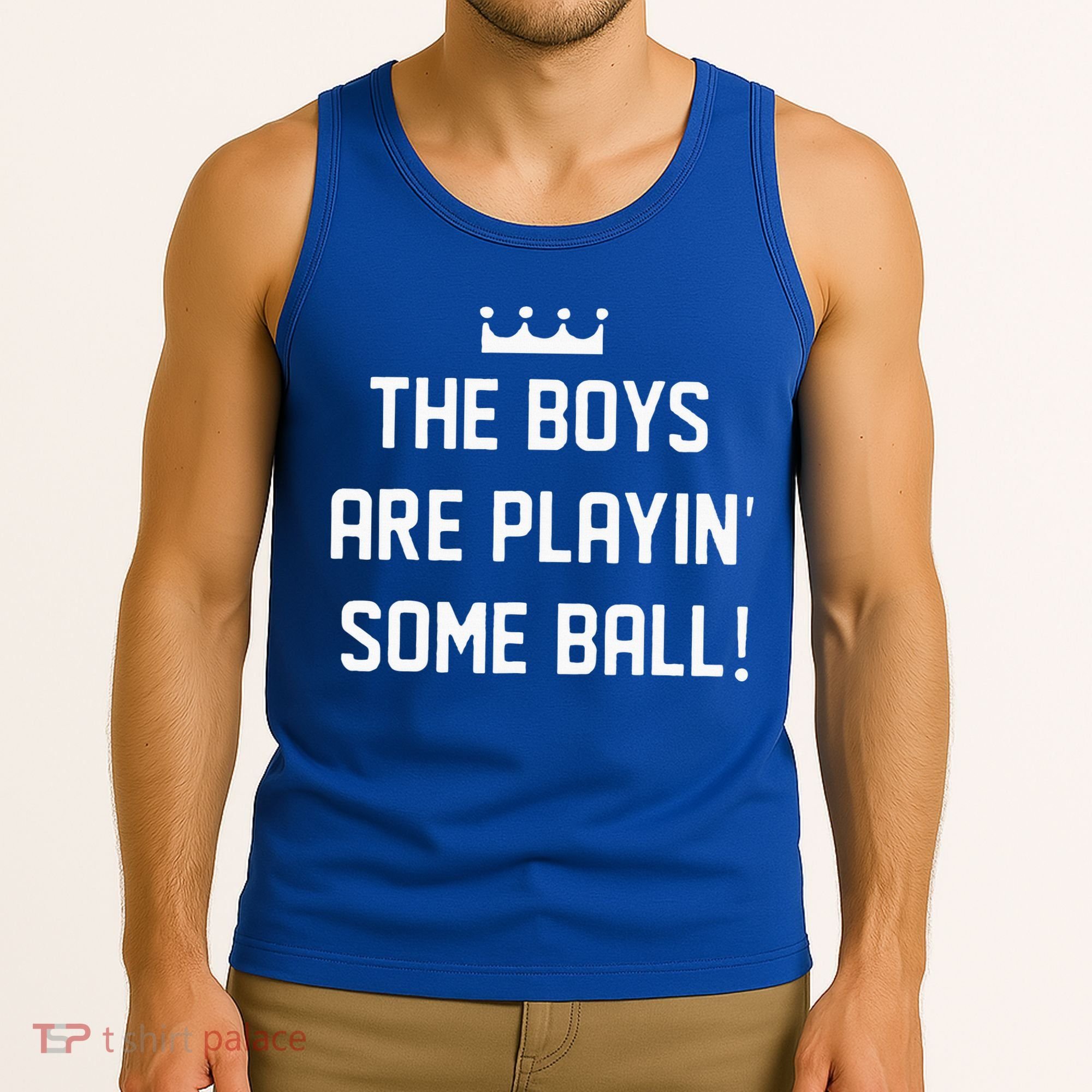The Boy Are Playing Some Ball Tank Top