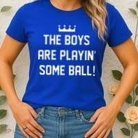 The Boy Are Playing Some Ball Women's T-Shirt thumb 2