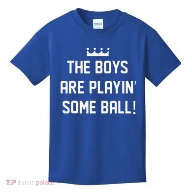 The Boy Are Playing Some Ball Kids T-Shirt