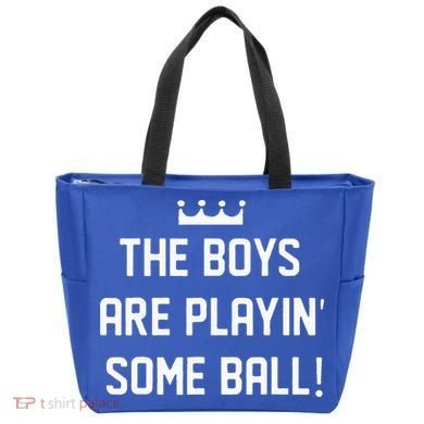 The Boy Are Playing Some Ball Tote Bag
