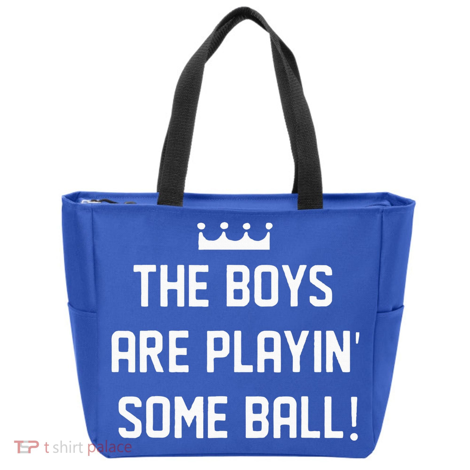The Boy Are Playing Some Ball Tote Bag