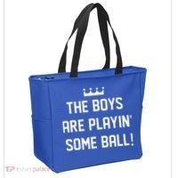 The Boy Are Playing Some Ball Tote Bag thumb 2