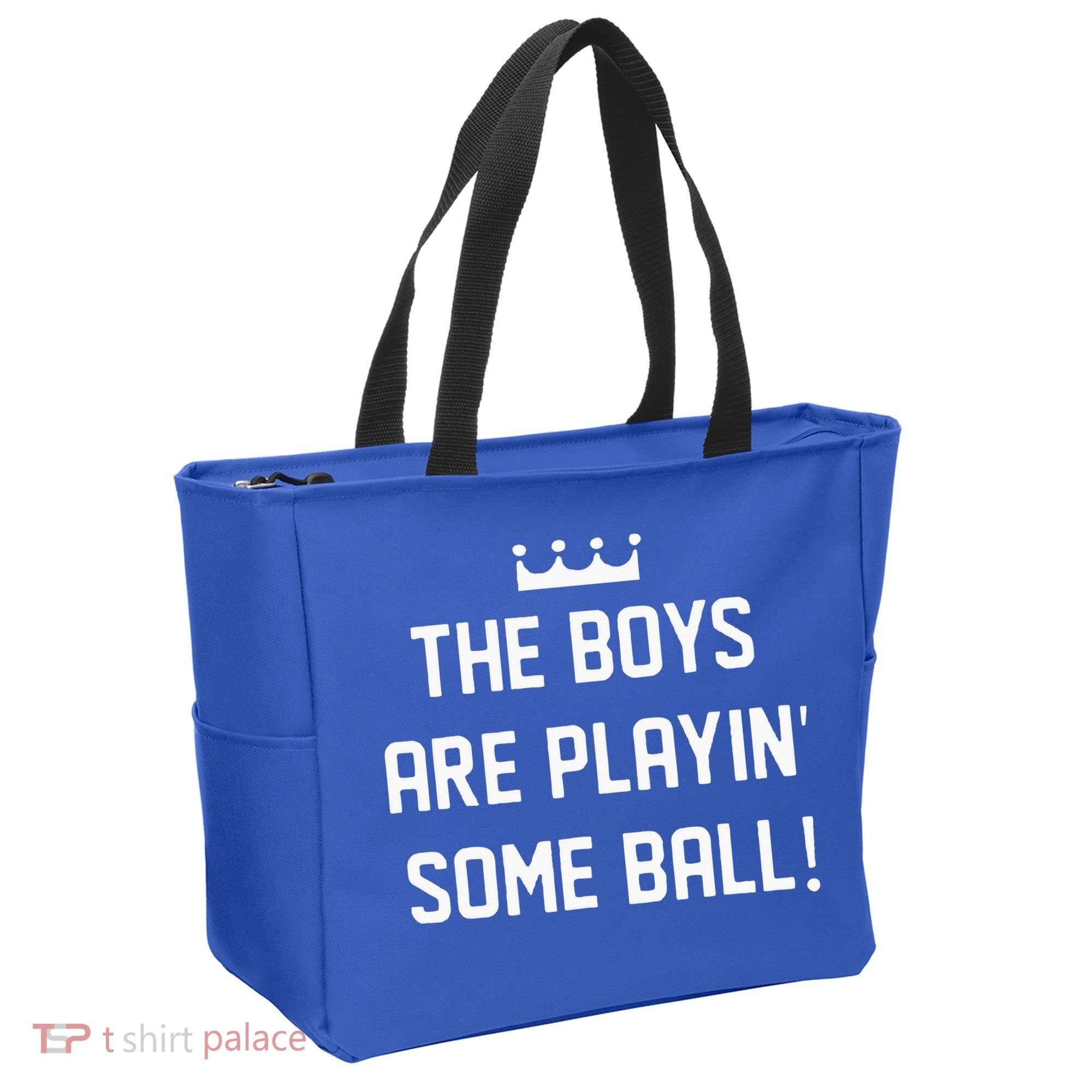 The Boy Are Playing Some Ball Tote Bag